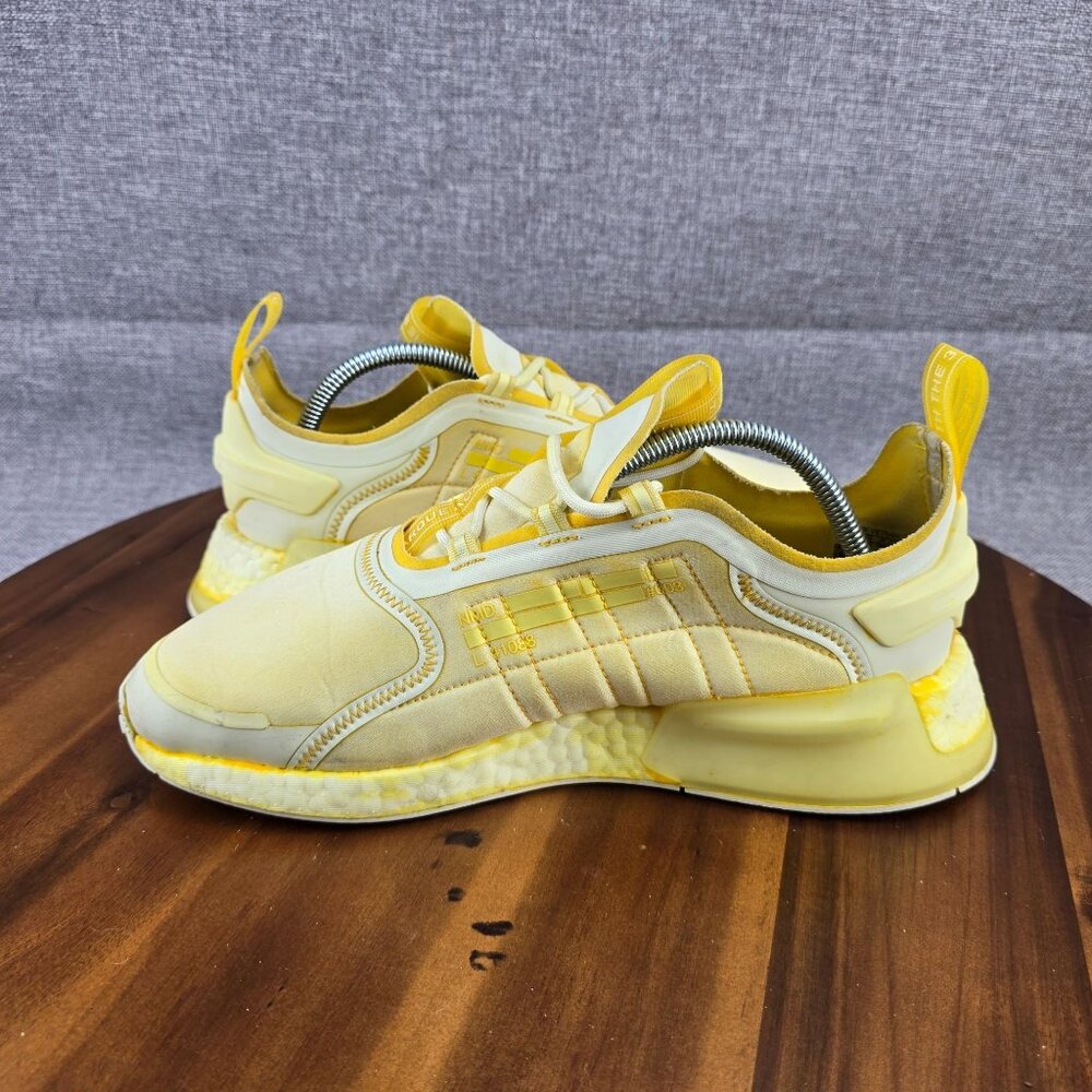 Adidas Nite Jogger‎ Yellow Sneakers Shoes Womens Size 10.5 - Picture 12 of 15